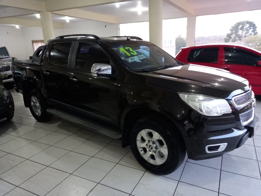 S-10 CABINE DUPLA LTZ 2.4 4X2 FLEX PRETA 2013